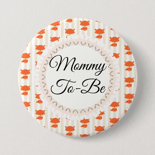 Mammie wordt Button Woodlands Thema (Voorkant)