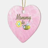 Mammie wordt keramisch ornament (Links)