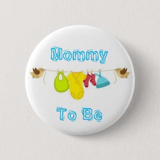 Mammie wordt ronde button 5,7 cm (Voorkant)