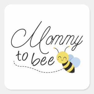 Mammie wordt vierkante sticker