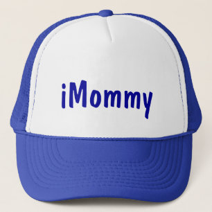 Mammieblauw wit moederdag nieuw pet