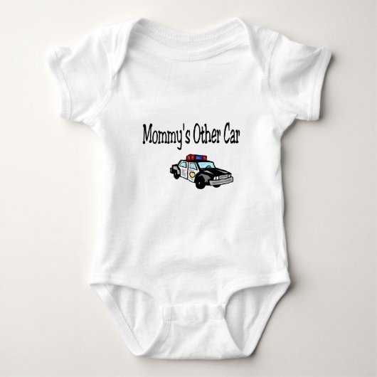Mammie's andere auto romper (Voorkant)
