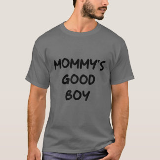 Mammie's Goede Jongen Citaat T-shirt