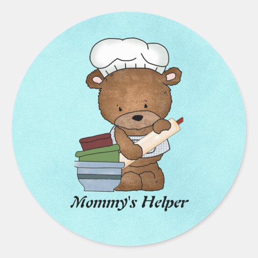 Mammie's Helper sticker (Voorkant)