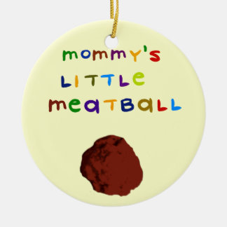 Mammie's Kleine Balletje Op Maat Gemaakte Kerstver Keramisch Ornament
