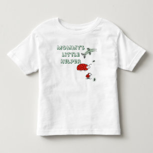 Mammie's kleine helper Lady bug coole shirt