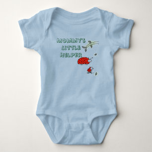 Mammie's kleine helper Lieveheersbeestje coole cus Romper