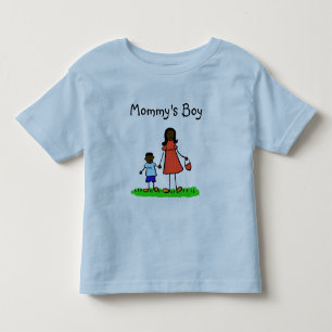 Mammie's kleine jongen Familie karakteriseert aang Kinder Shirts