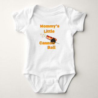 Mammie's kleine kanonbal romper