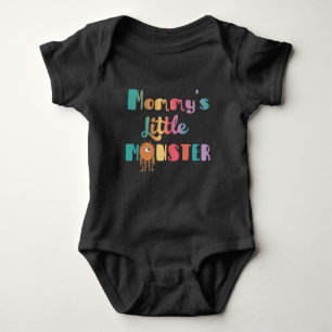 Mammie's kleine monster-baby-kostuum romper