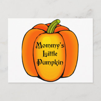 Mammie's kleine pompoen briefkaart