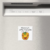 Mammie's kleine pompoen T-shirts en cadeautjes Magneet (Insitu (Vaatwasser))