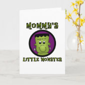 Mammie's kleine T-shirts en cadeautjes Kaart (Gele Bloem)