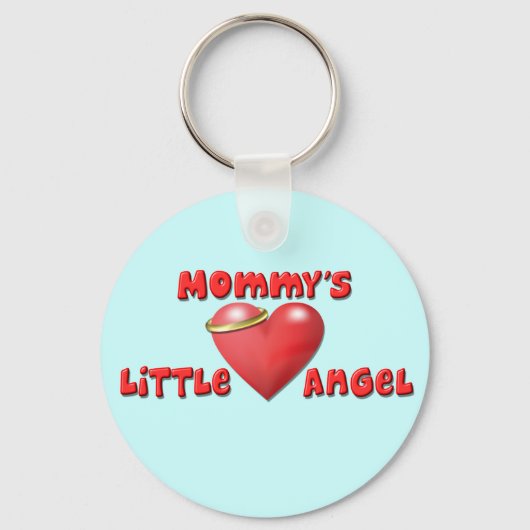 Mammie's Little Angel Sleutelhanger (Voorkant)