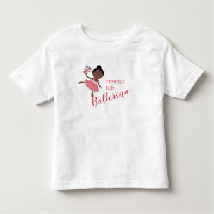 Mammie's Little Ballerina (Dark Hair & Skin) Kinder Shirts