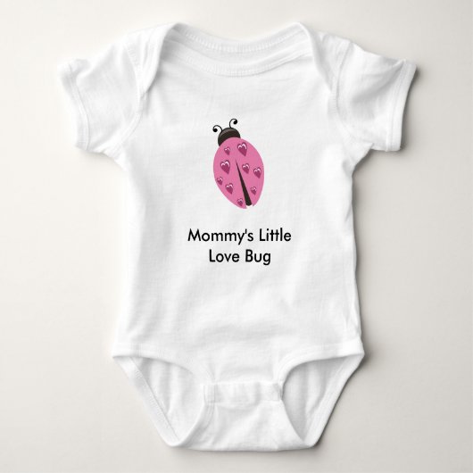 Mammie's Little Love Bug Baby Romper (Voorkant)