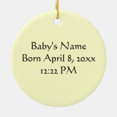 Mammie's Little Meatball Gepersonaliseerd Ornament (Achterkant)