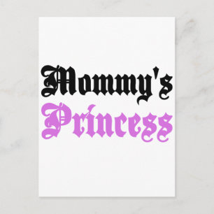 Mammie's prinses briefkaart