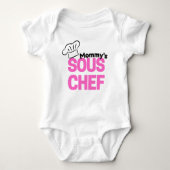 Mammie's Sous Chef Future Cooking Assistant Romper (Voorkant)