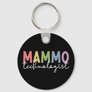 Mammo Technoloog Mammografie Tech Radiology Sleutelhanger