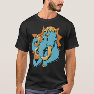 Mammoet dier vriend t-shirt