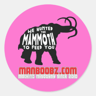 Mammoet Sticker in roze
