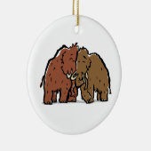 mammokoppel keramisch ornament (Rechts)