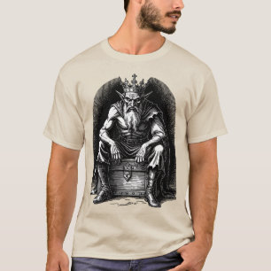 Mammon-demon - Het stille gewicht van hebzucht T-shirt