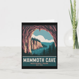 Mammoth Cave National Park Camping Wandelen Kaart