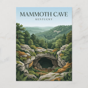 Mammoth Cave National Park Kentucky Briefkaart