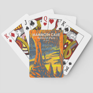 Mammoth Cave National Park Kentucky  Pokerkaarten