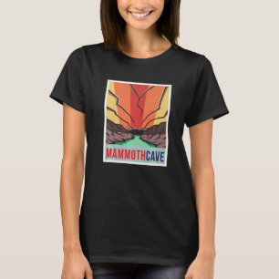 Mammoth Cave Retro Nationaal Park Souvenir Kentuck T-shirt