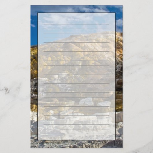 Mammoth Hot Spring Briefpapier (Voorkant)