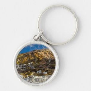 Mammoth Hot Spring Sleutelhanger