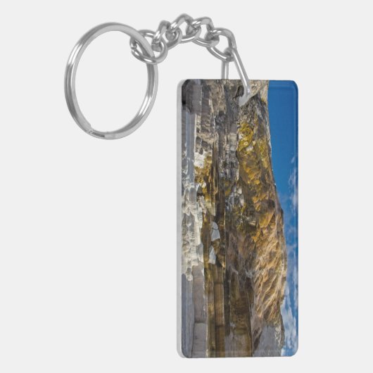 Mammoth Hot Spring Sleutelhanger (Voorkant Links)