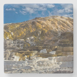 Mammoth Hot Spring Stenen Onderzetter