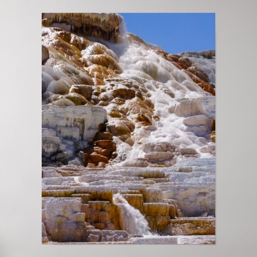 Mammoth Hot Springs Poster (Voorkant)