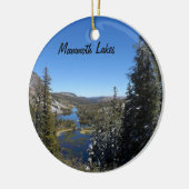 Mammoth Lakes, CA Keramisch Ornament (Links)