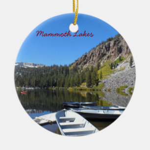 Mammoth Lakes, CA Keramisch Ornament