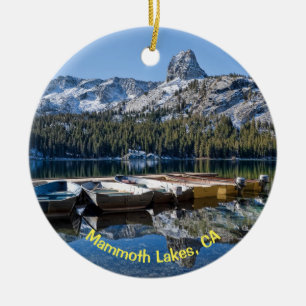 Mammoth Lakes, CA Keramisch Ornament