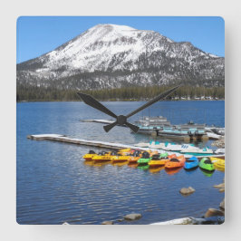 Mammoth Lakes, CA Vierkante Klok