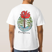 Mammoth Mountain California logo T-shirt (Achterkant)