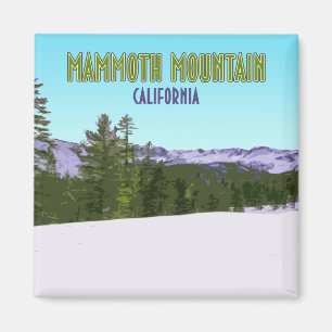 Mammoth Mountain Ski Resort California  Magneet