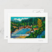 Mammoth Pool op Sol Duc Hot Springs Briefkaart (Voorkant / Achterkant)