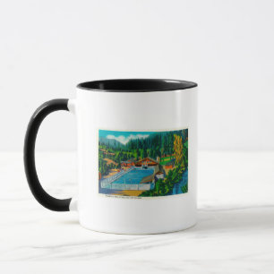 Mammoth Pool op Sol Duc Hot Springs Mok