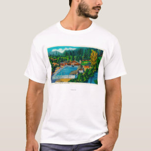 Mammoth Pool op Sol Duc Hot Springs T-shirt