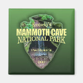 Mammothave (pijlpunt) magneet (Voorkant)