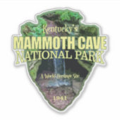 Mammothave (pijlpunt) sticker (Voorkant)