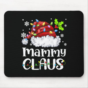 Mammy Claus Kerstman Hoed Kerstmis Licht Xmas Fami Muismat