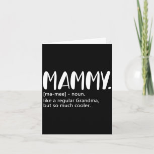 Mammy-shirts voor vrouwen moederdag idee voor kaart